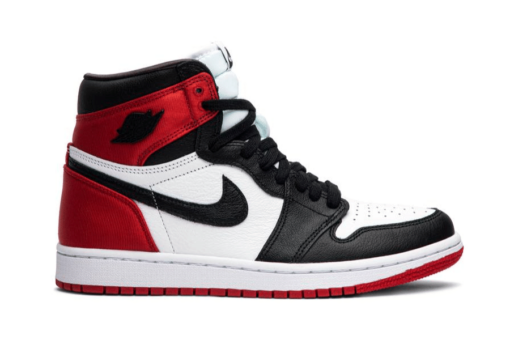 Jordan 1 Retro High Satin Black Toe - W