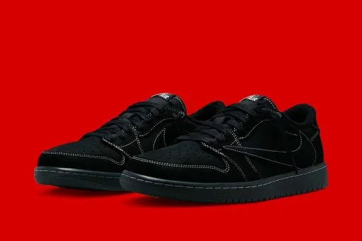 Jordan 1 Retro Low OG SP Travis Scott Black Phantom