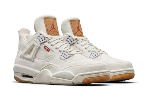 Jordan 4 Retro Levi's White