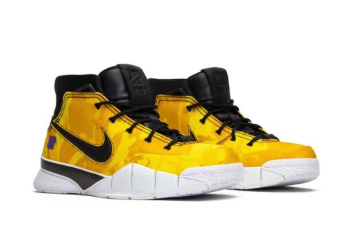 Nike Kobe 1 Protro Undefeated Yellow Camo - La Brea
