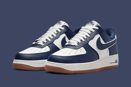 Nike Air Force 1 Low College Pack Midnight Navy