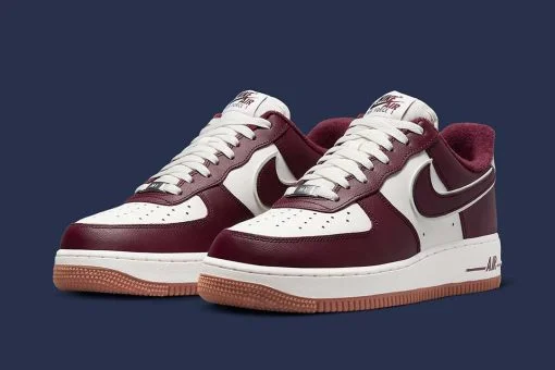 Nike Air Force 1 Low College Pack Night Maroon