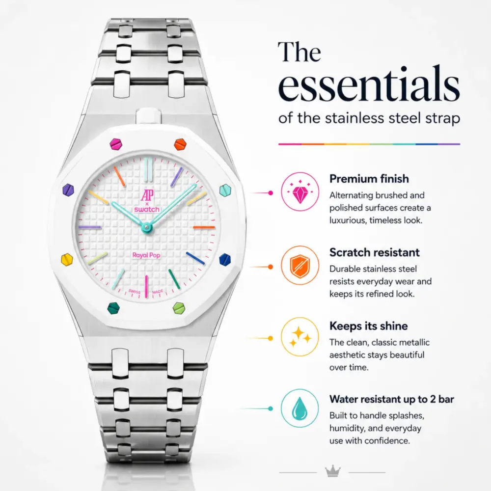 Royal Pop Steel Bracelet | RIGHT version - Image 2