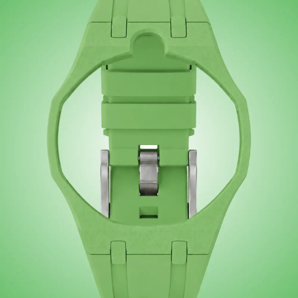Royal Pop Silicone Bracelet - GREEN EIGHT | CONTRAST