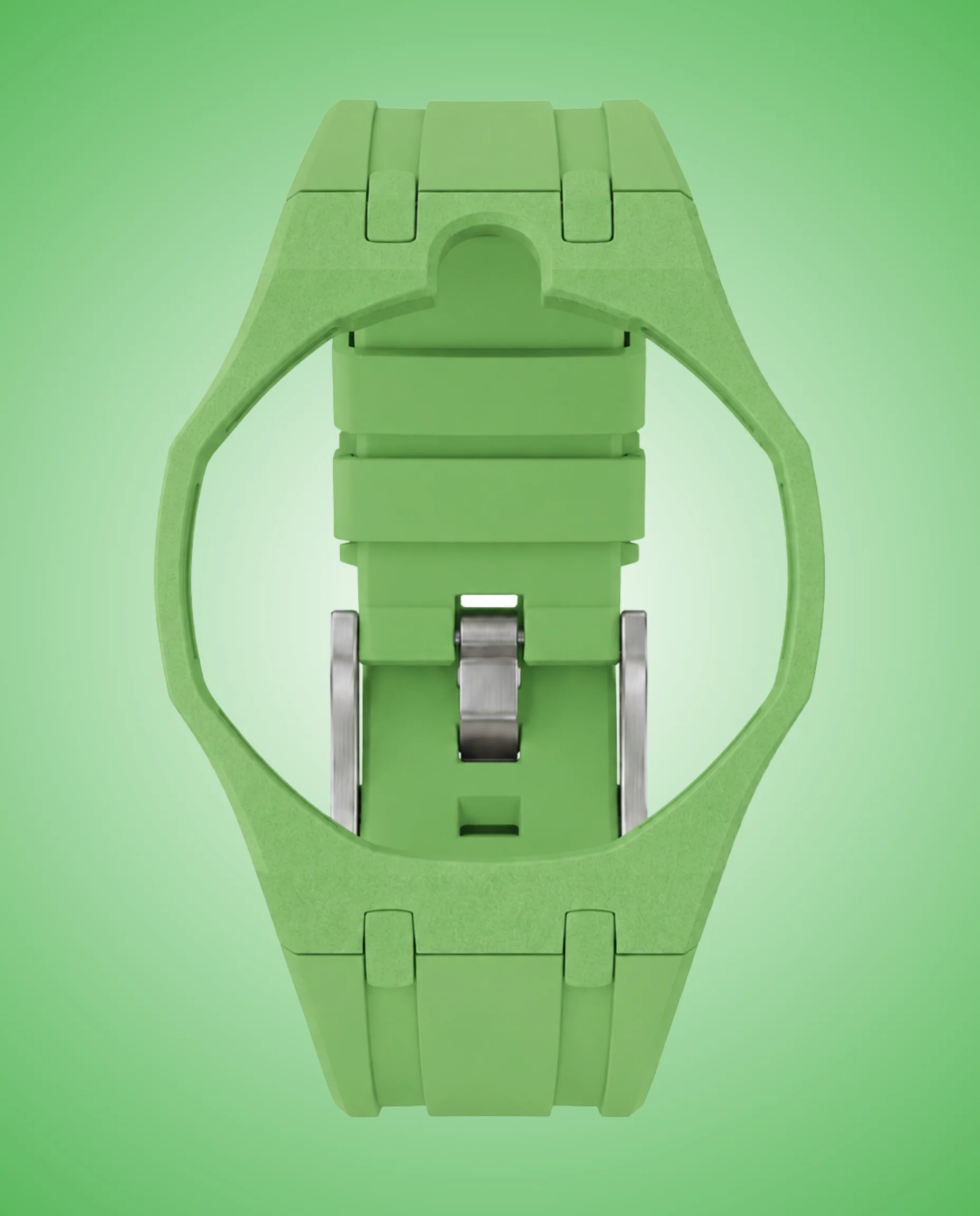 Royal Pop Silicone Bracelet - GREEN EIGHT | CONTRAST