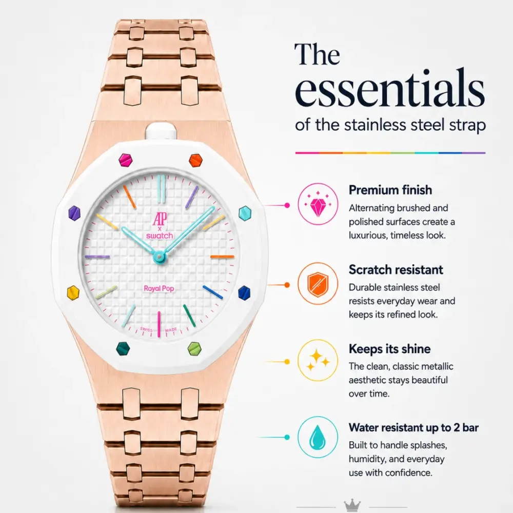 Royal Pop Rose Gold Bracelet | RIGHT version - Image 2